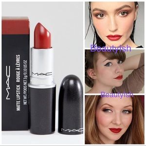 MAC matte lipstick Chili full size new in box